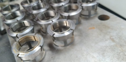 Piezas industriales fabricadas
